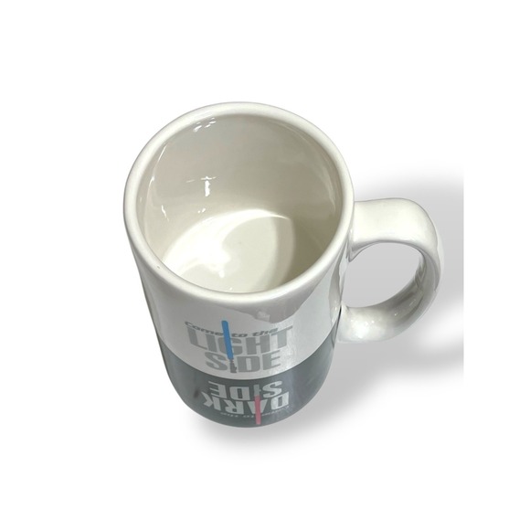 RARE Star Wars Hallmark Light Side Dark Side Double-Sided Flip Coffee Mug Cup - Picture 3 of 6